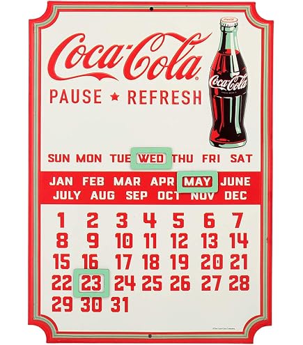 Amazon.com: TF Publishing 2026 Coke: Vintage Nostalgia Wall